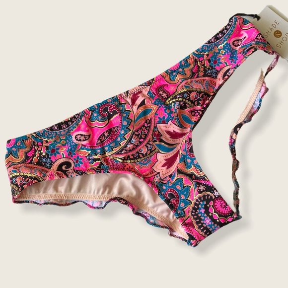 Shade & Shore New bikini 34C push up top/cheeky XS - Picture 3 of 10